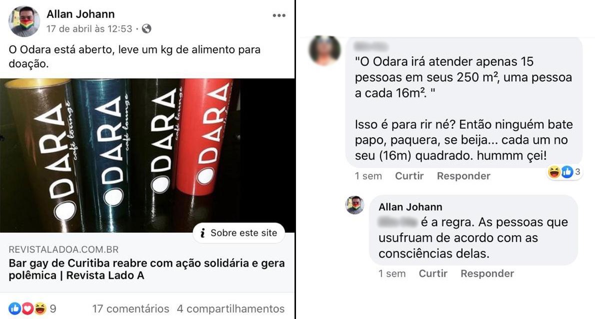 Bar ligado a assessor da prefeitura funciona na quarentena