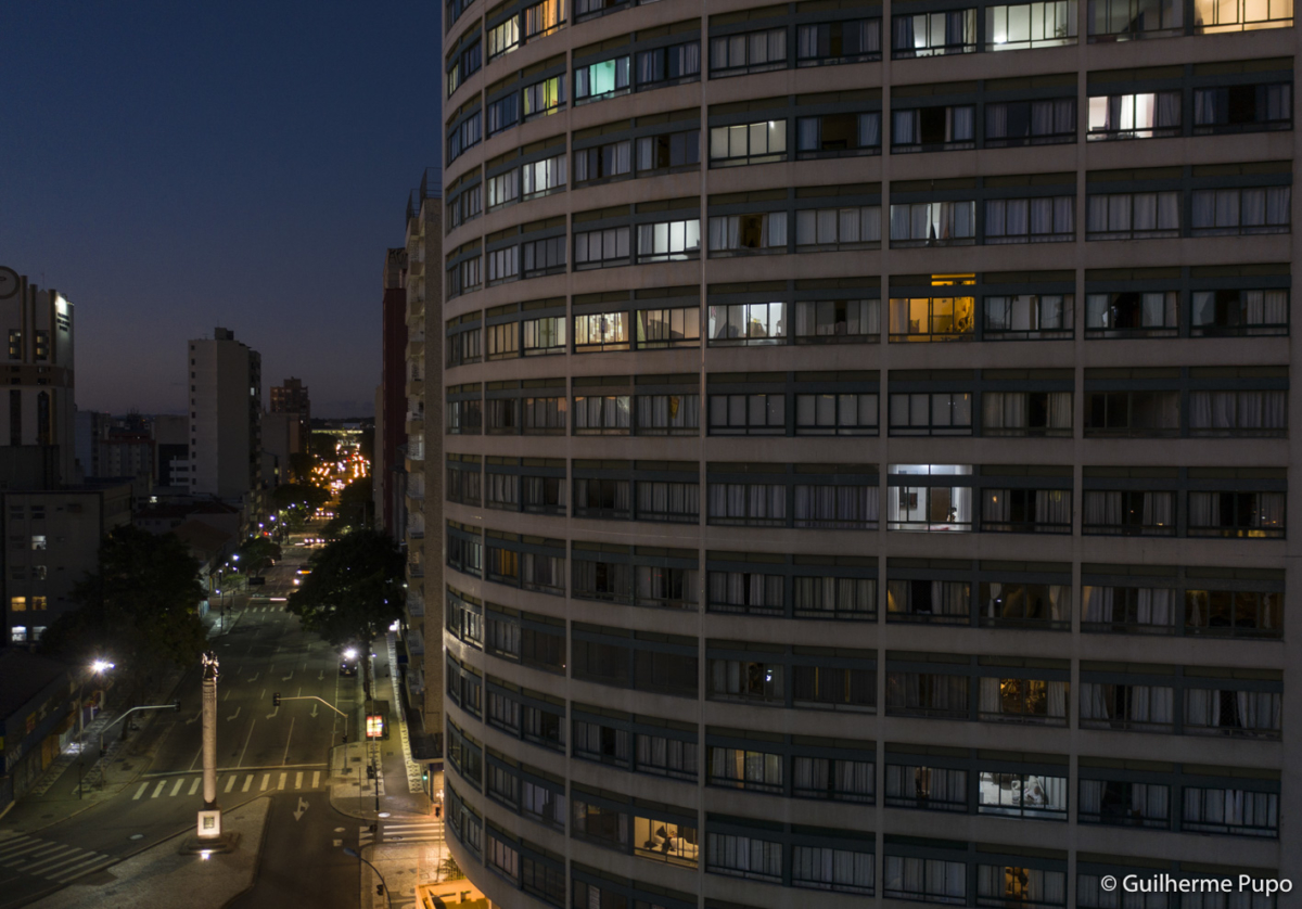 Índice de isolamento volta a cair em Curitiba