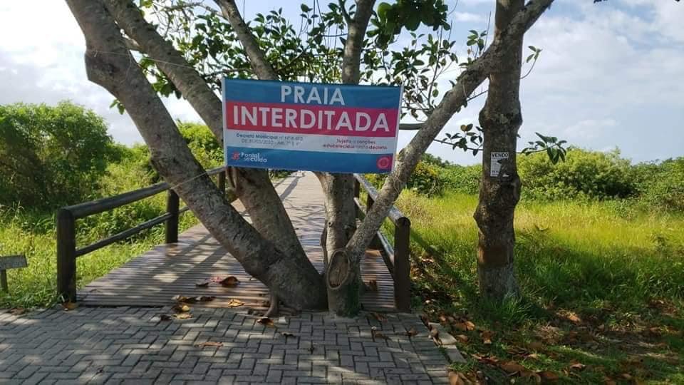 Nas praias do PR, turistas ignoram barreiras sanitárias e partem para agressão