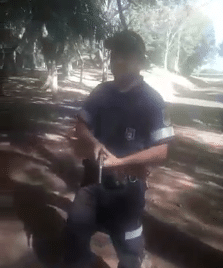 Guarda Municipal atira para dispersar grupo em parque de Curitiba