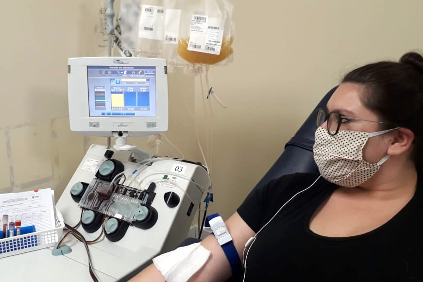 Tratamento com plasma contra Covid-19 avança no PR