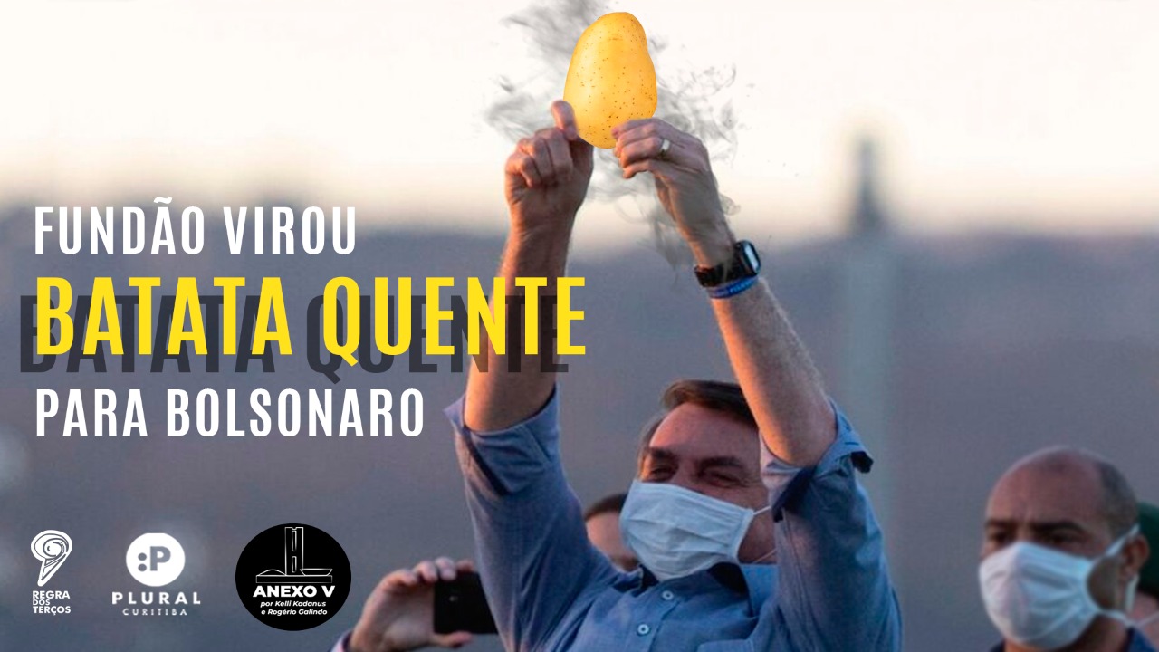 O Fundão virou batata quente para Bolsonaro. Assista