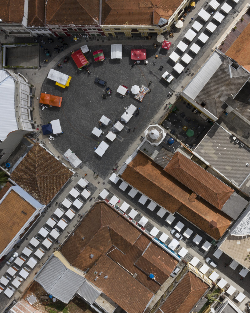 Barracas da feirinha do Largo terão novo modelo em 2022. Veja fotos