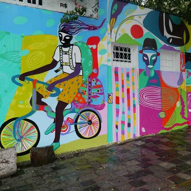 Mural de Rimon Guimarães é apagado do Centro Histórico de Curitiba