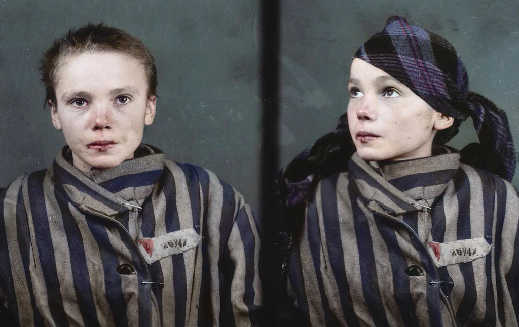 O horror do Holocausto em cores