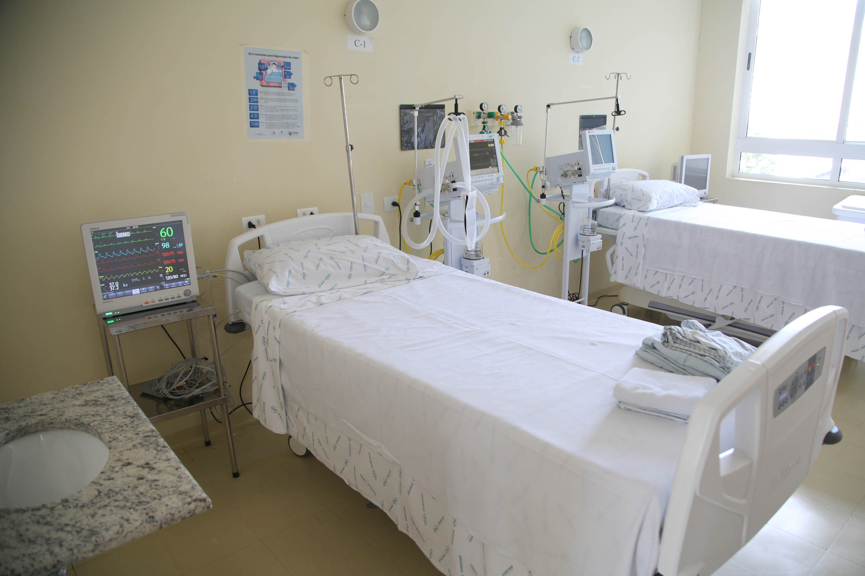 Paraná volta a reativar leitos de atendimento preferencial para Covid e Influenza
