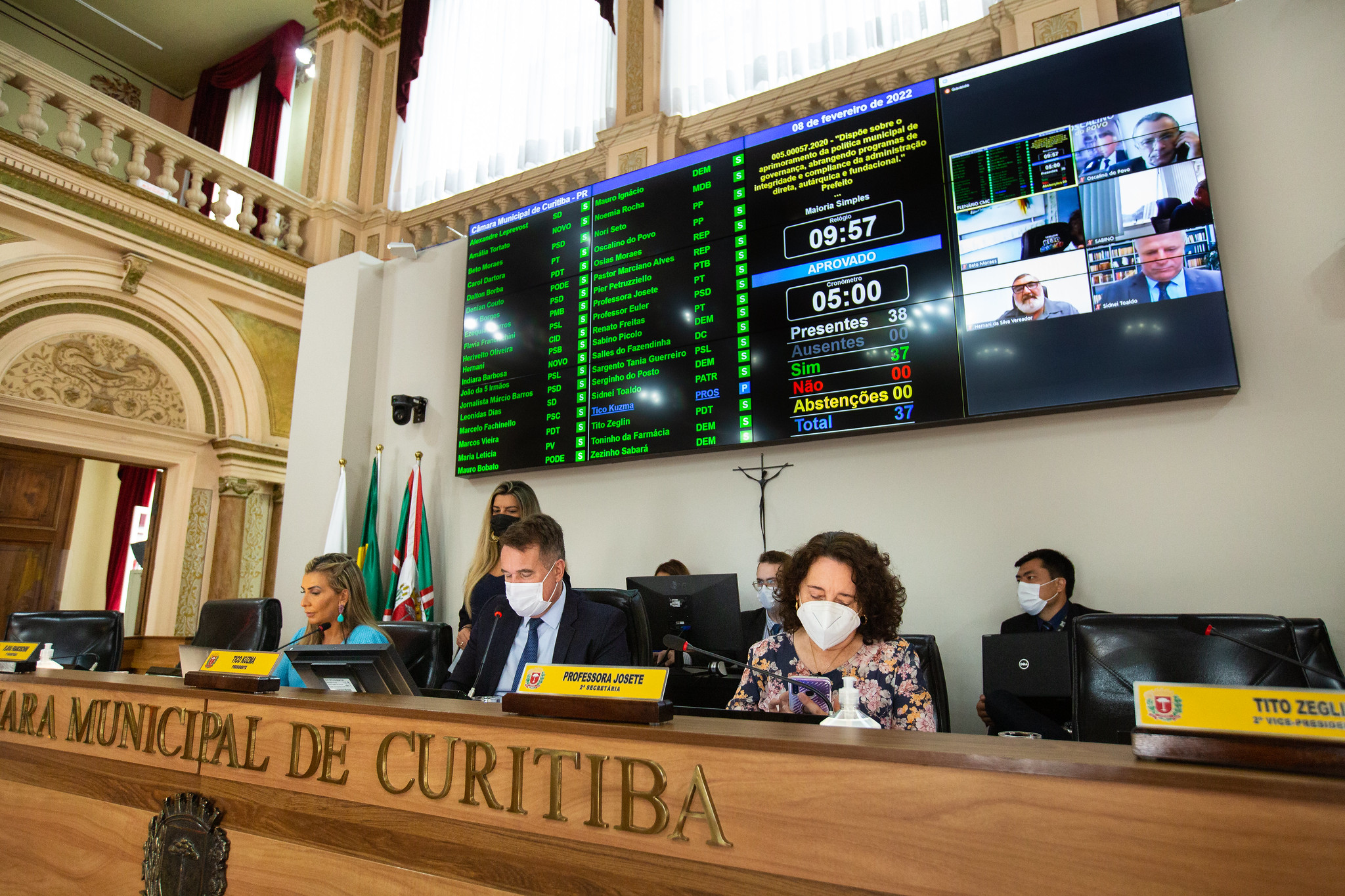 Apesar da Covid-19, Utilidade pública dominou pauta da Câmara em 2021