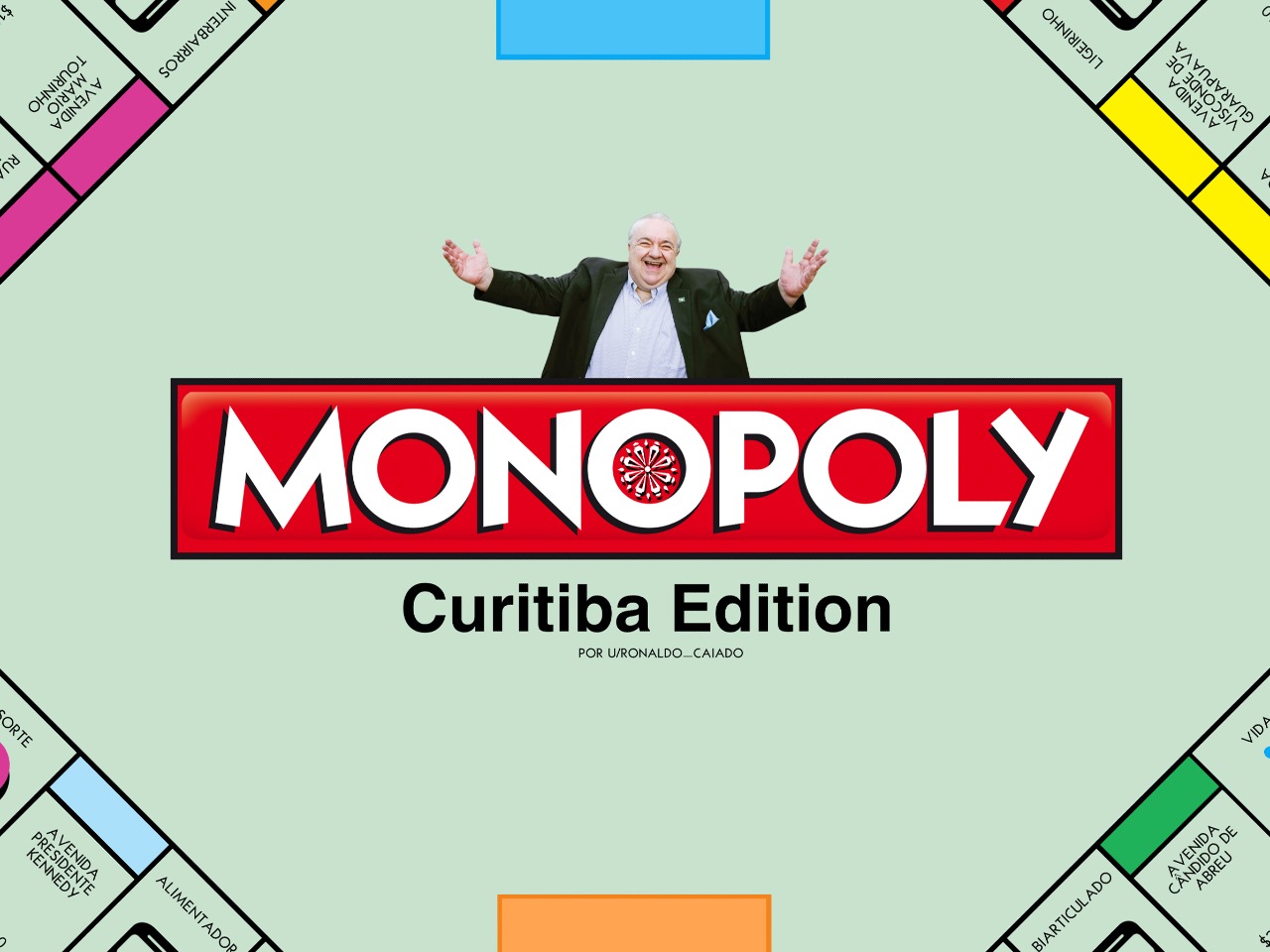 Como seria uma versão curitibana do Banco Imobiliário?