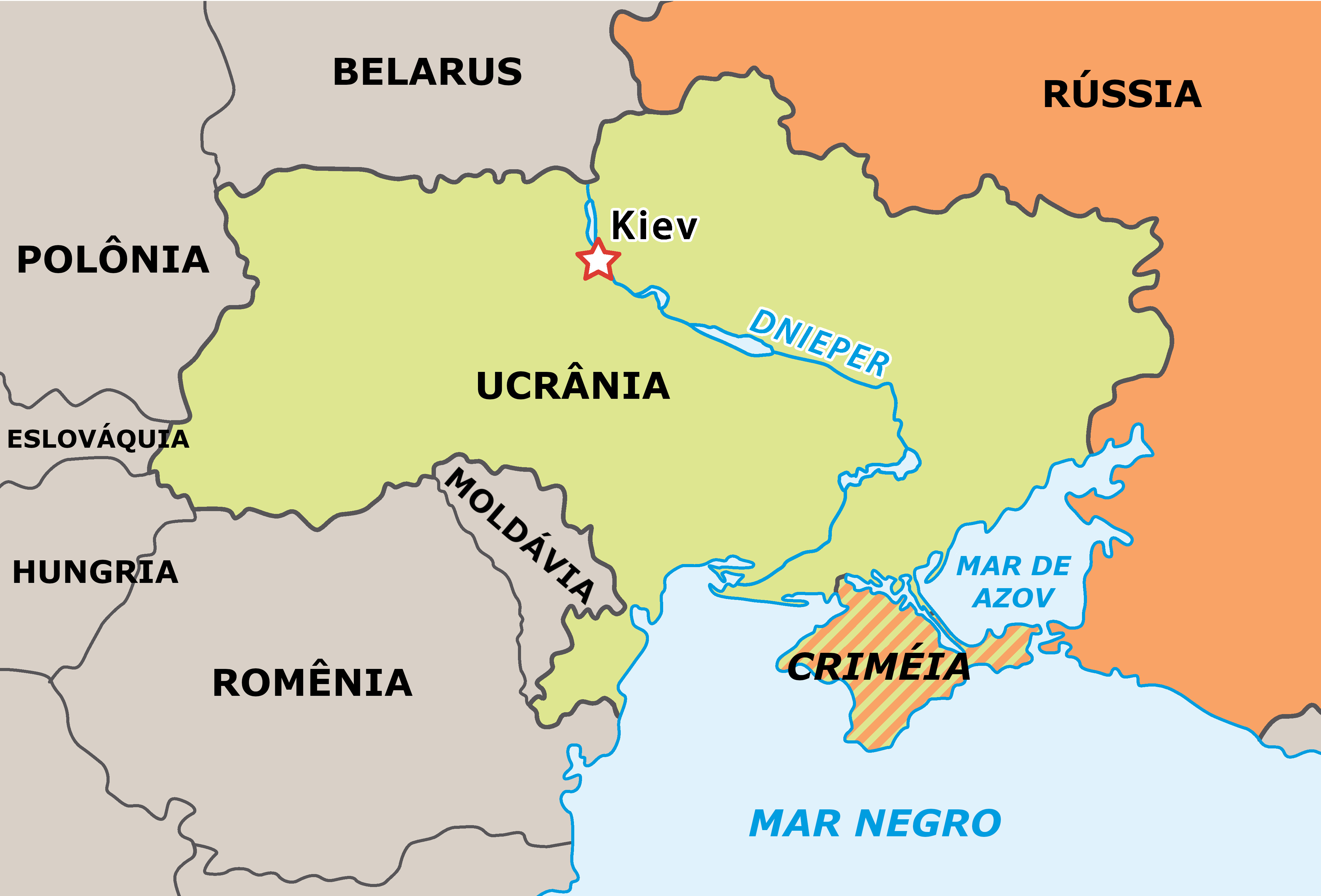 Ameaça de conflito entre Ucrânia e Rússia preocupa comunidades de imigrantes em Curitiba