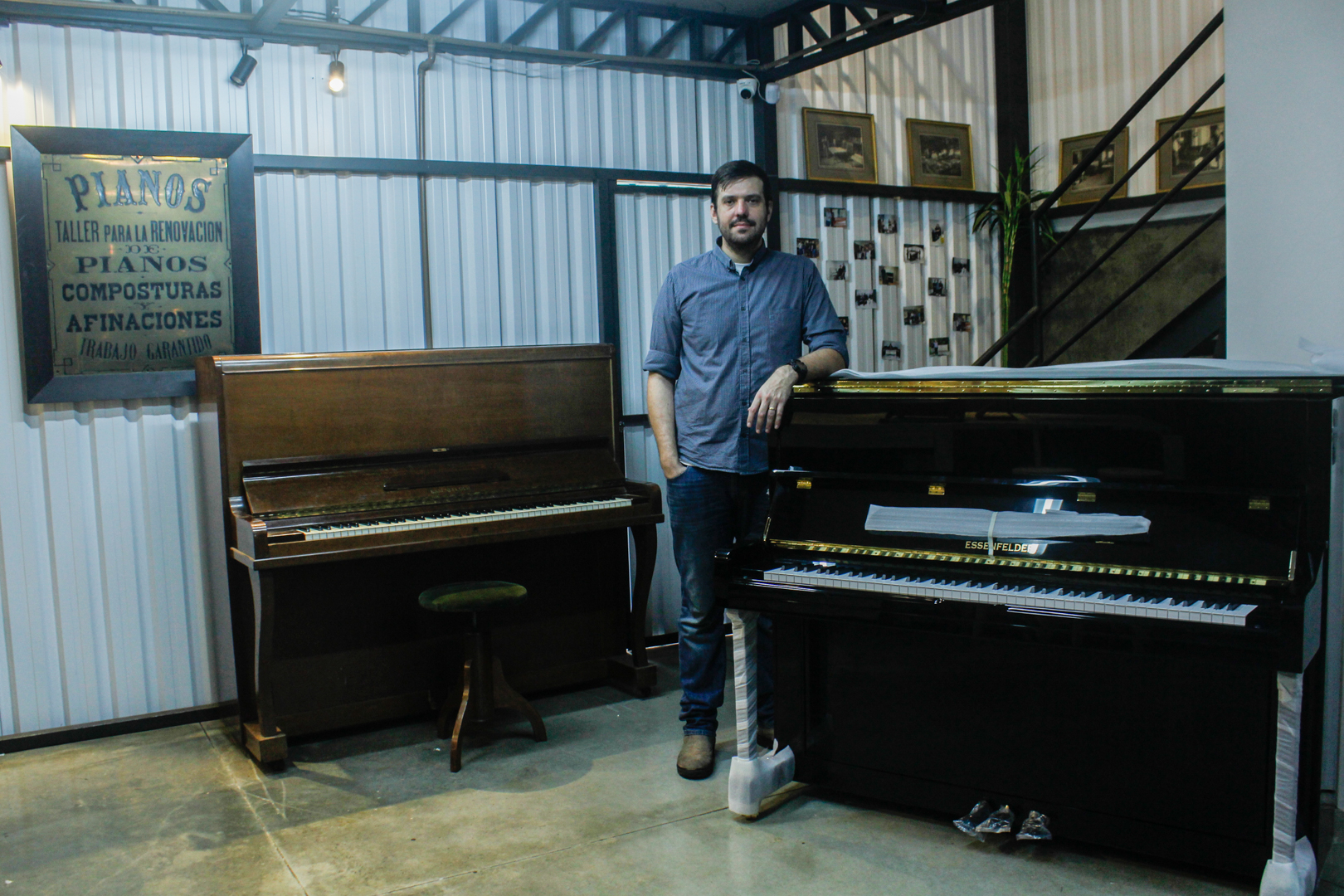 Empresa de pianos Essenfelder se reinventa para o século 21