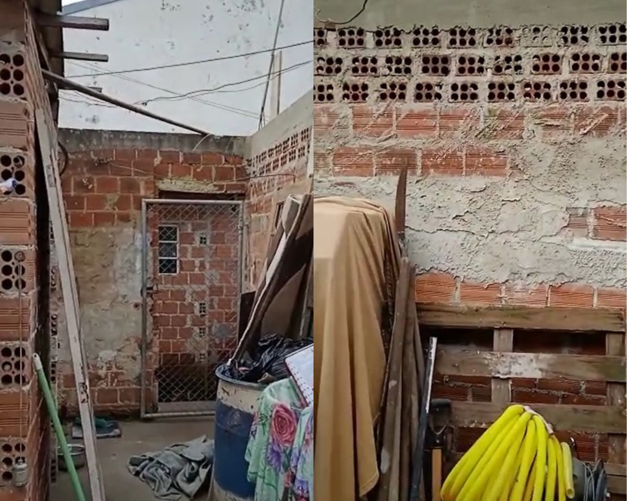 Após doações, começa construção de cozinha comunitária no Parolin
