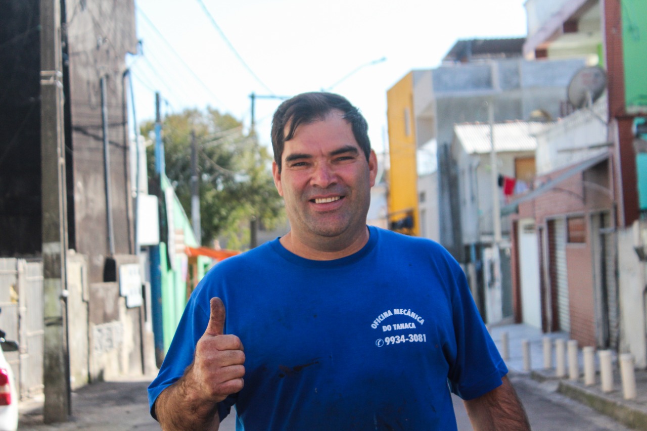 Cria da Vila Torres, o mecânico Tanaka se tornou liderança importante para a comunidade