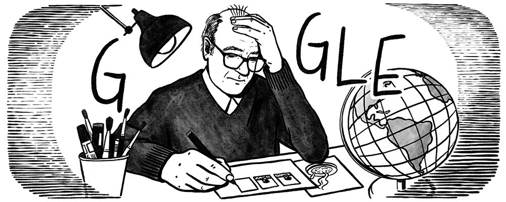 Google lembra aniversário de 90 anos de Quino