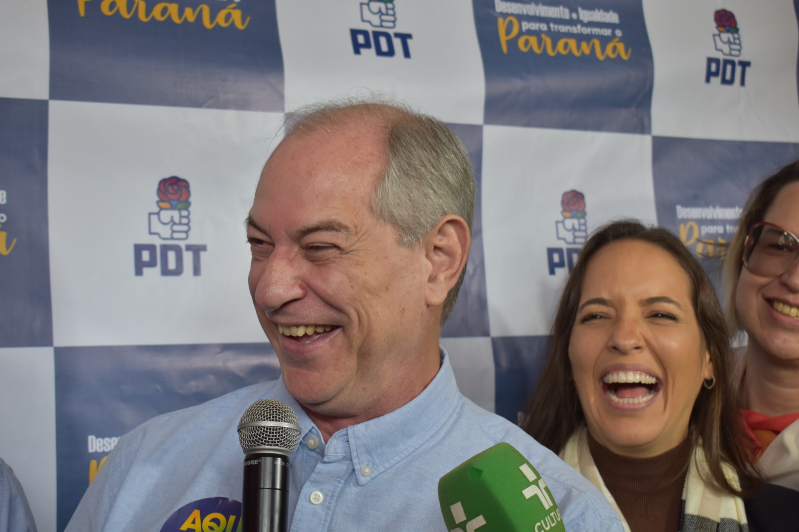 “Estou trabalhando para ganhar as eleições no primeiro turno” diz Ciro