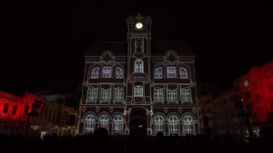 Festival leva projeções visuais à fachada do Paço da Liberdade