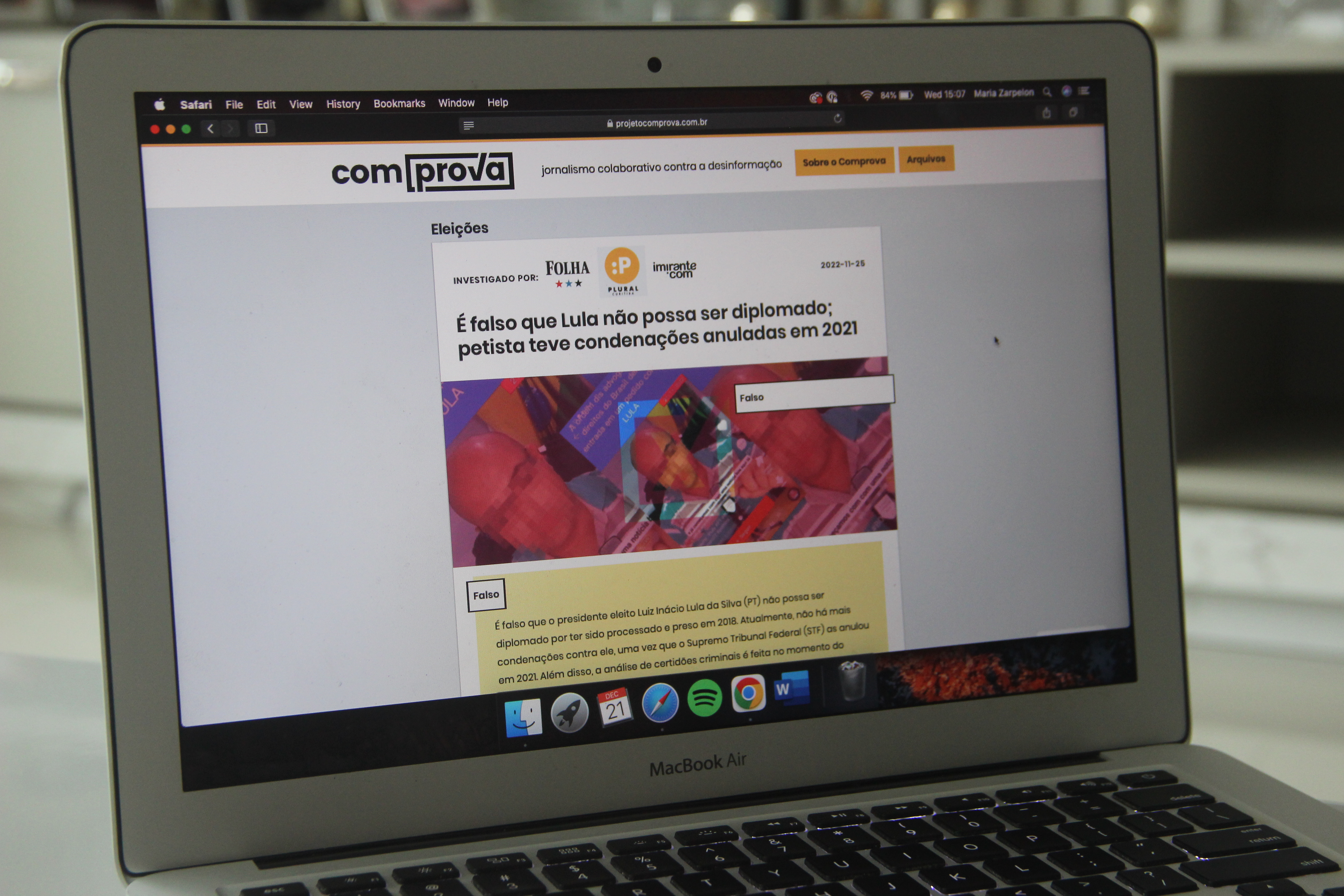 Em um ano, Comprova realizou 378 verificações