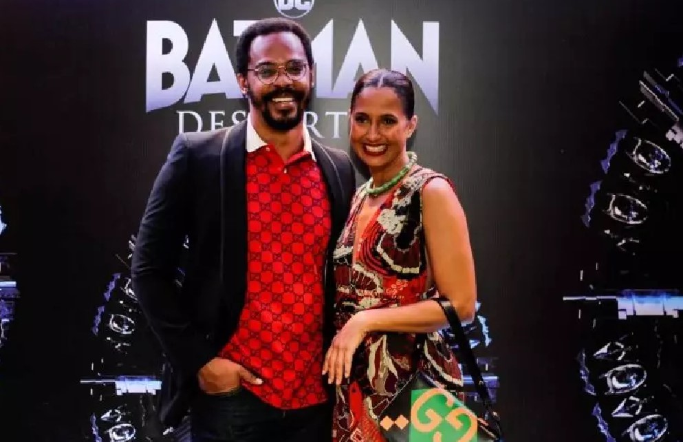 atores Rocco Pitanga e Camila Pitanga, ambos negros