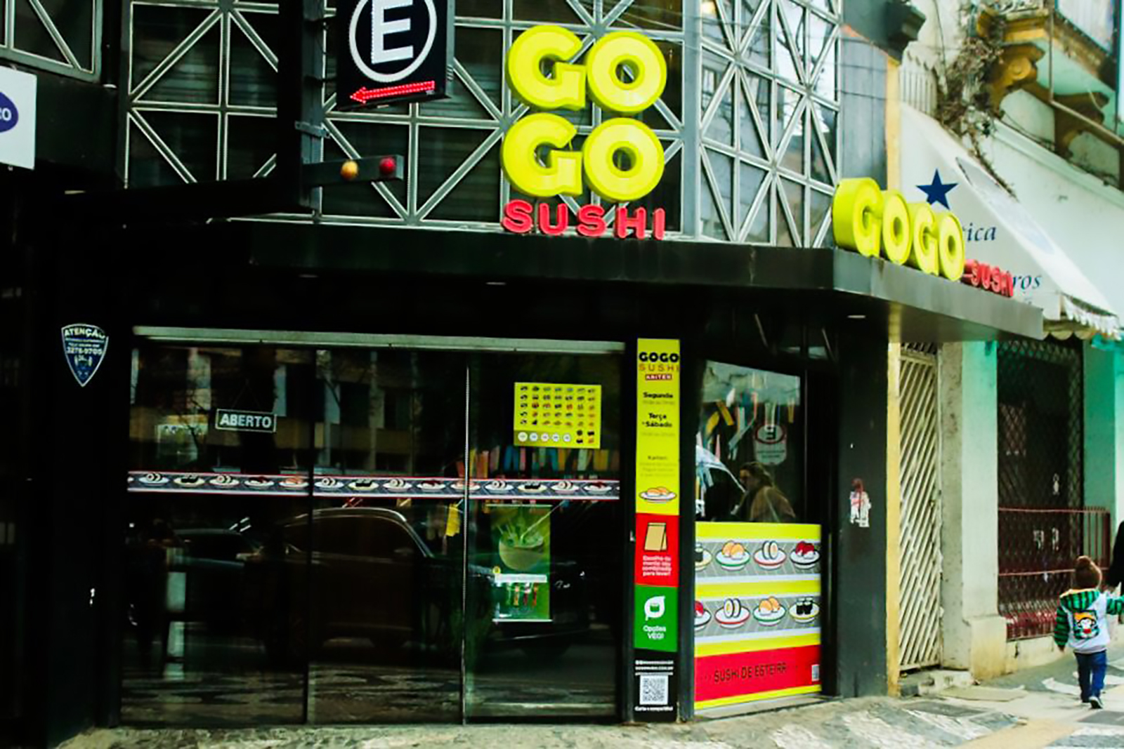 Gogo Sushi Kaiten é uma bela opção para levar crianças