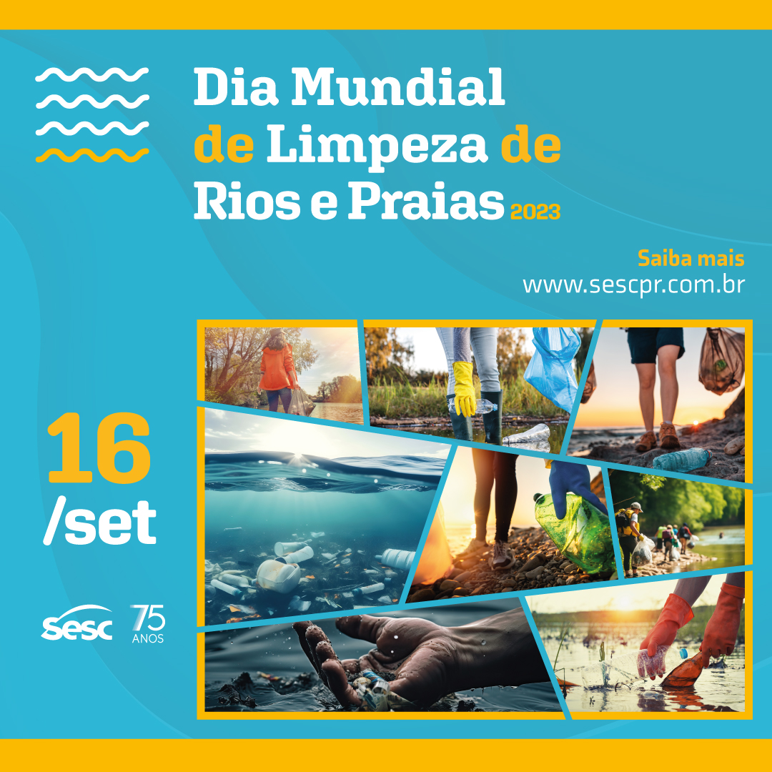 Mobilização para limpeza de rios e praias acontece neste sábado (16)