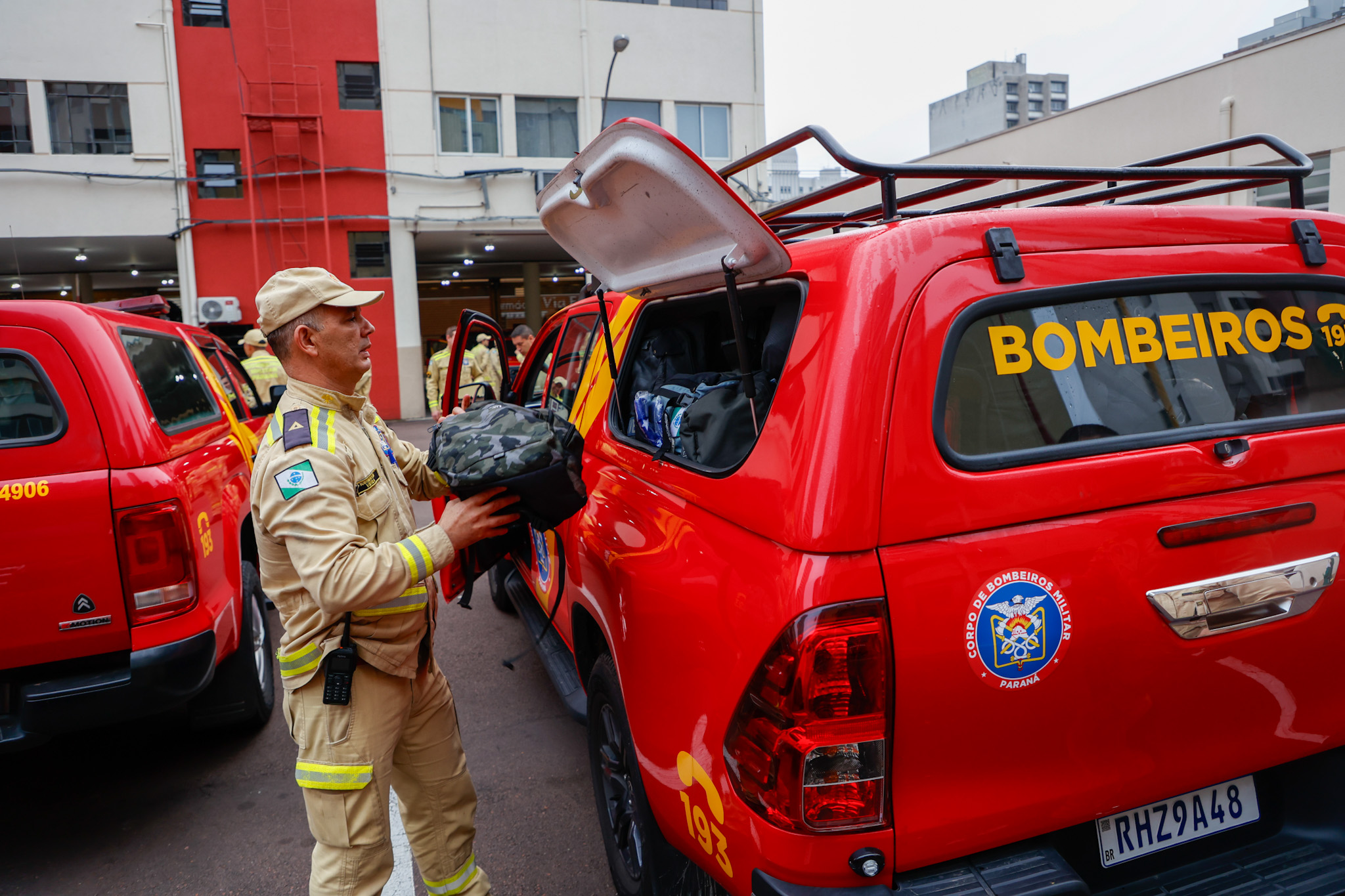 Governo do estado envia mais 50 bombeiros para o Rio Grande do Sul