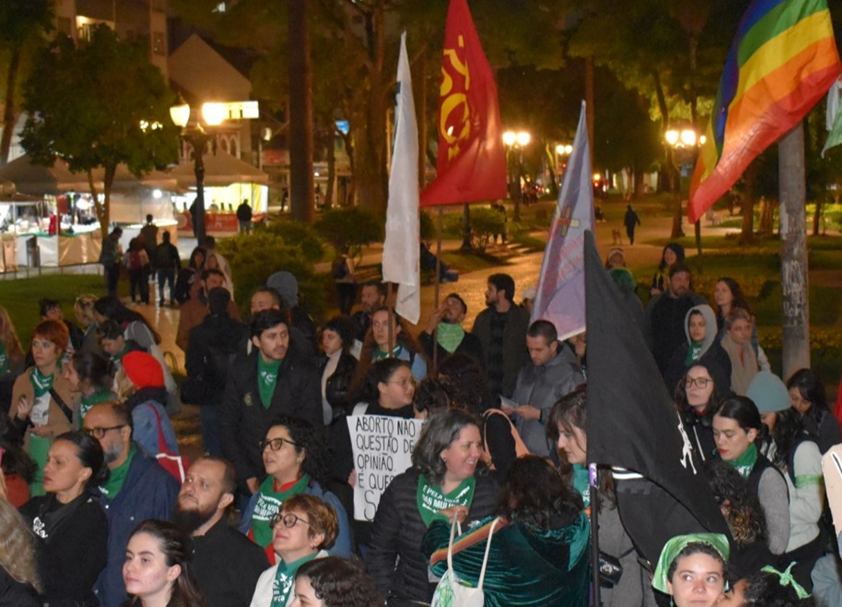 Mulheres de Curitiba contra a criminalização do aborto
