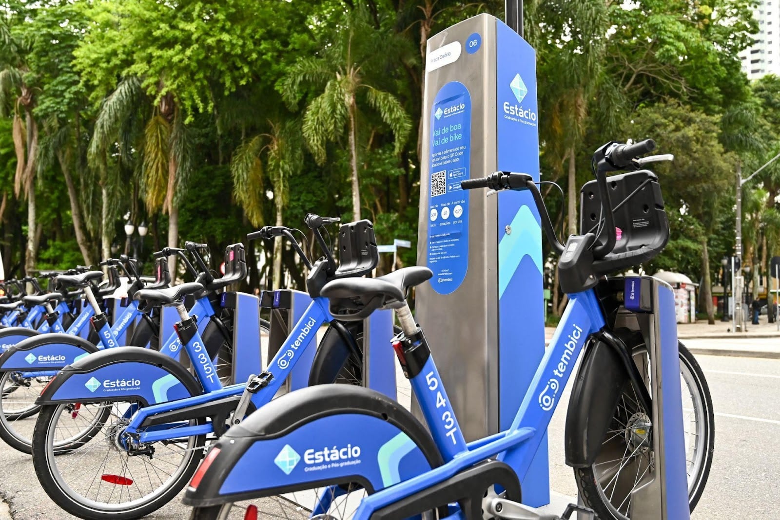 Curitiba terá bicicletas compartilhadas gratuitas durante domingo de Enem