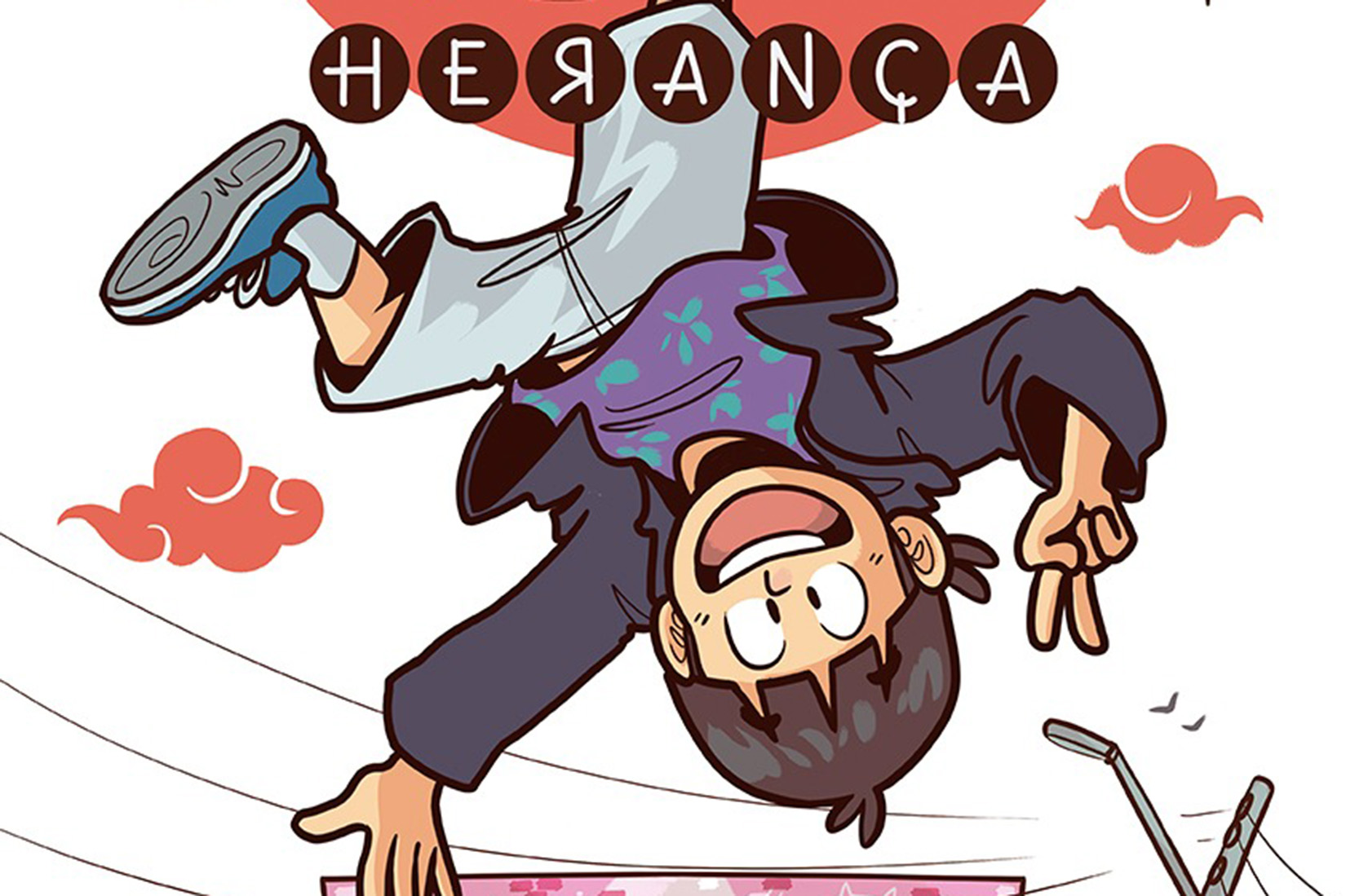 Yoshi Itice lança Graphic MSP "Do Contra: Herança" na Itiban Comic Shop
