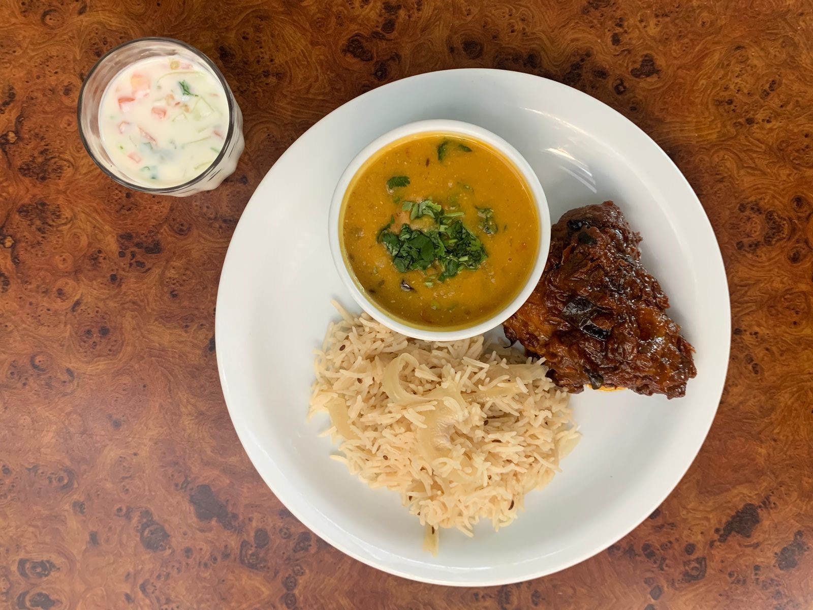 Cozinha Sem Fronteiras serve prato indiano 'Dal Chawal'