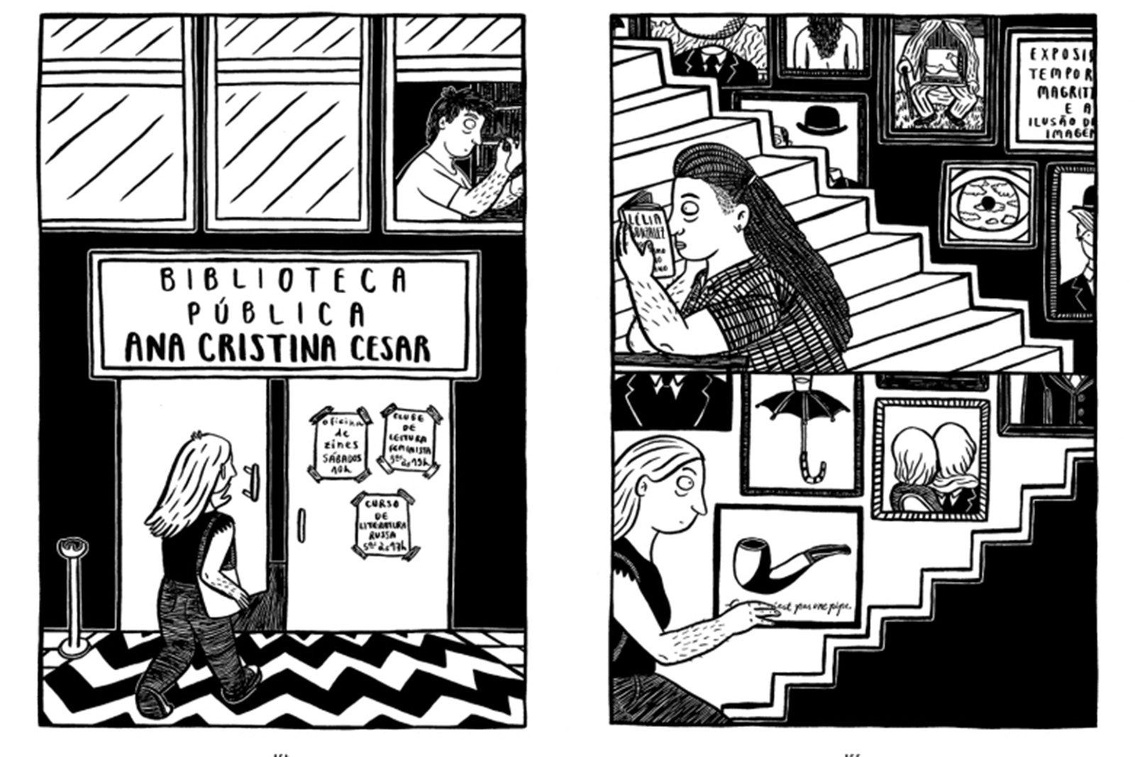 Aline Zouvi vem a Curitiba lançar a graphic novel "Pigmento"