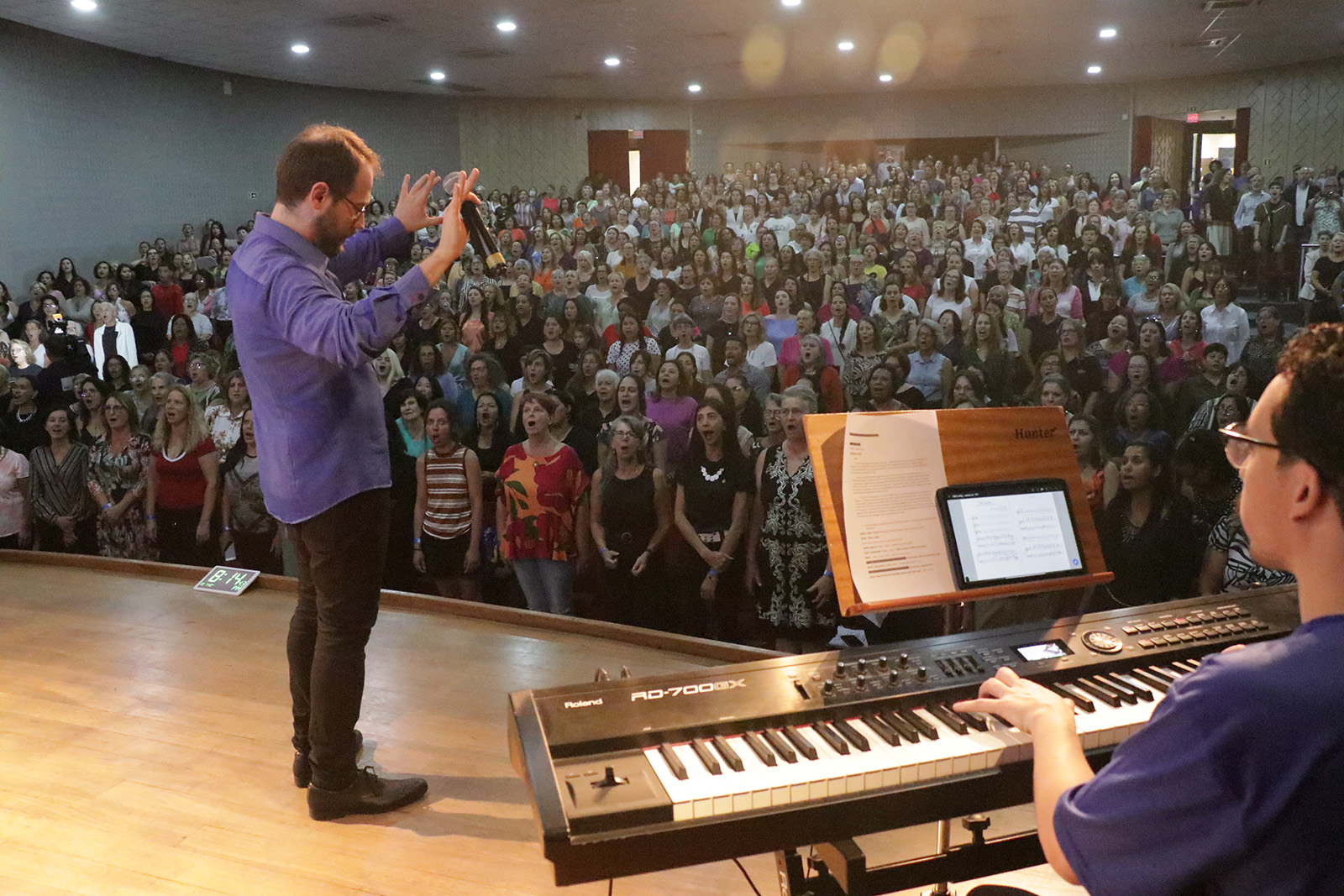 Projeto de canto coral troca ingresso por doação para o RS