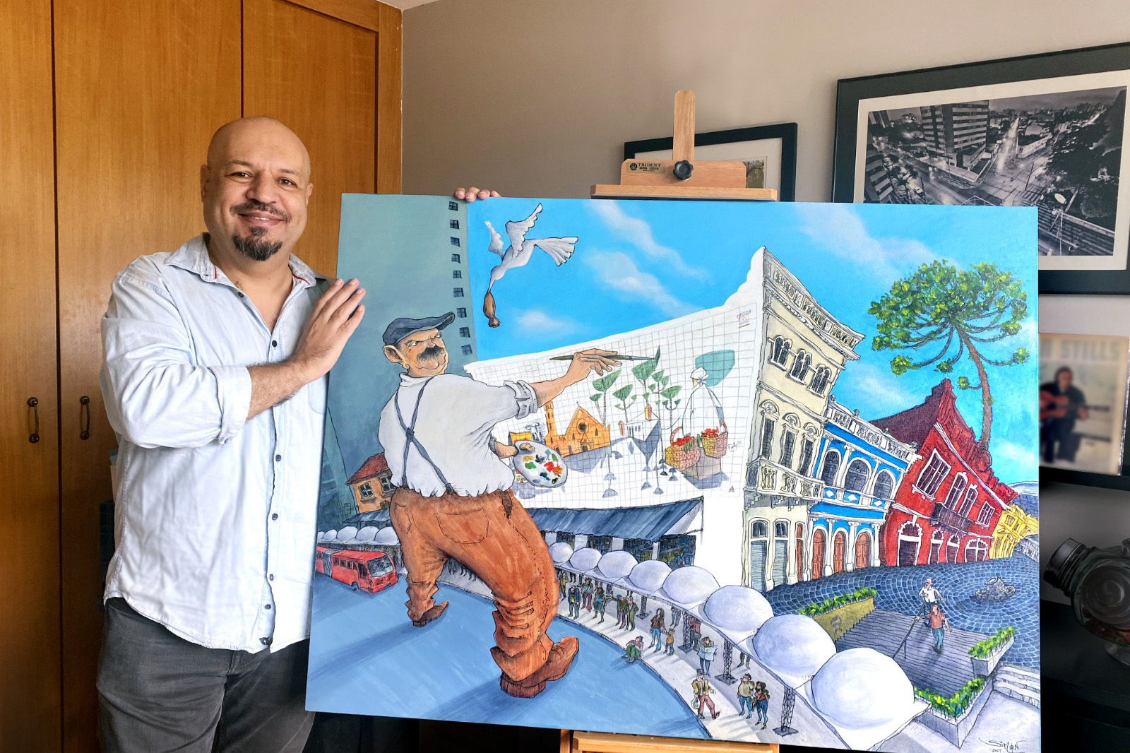Exposição "Meu Amigo Poty" estreia na Galeria R. Krieger