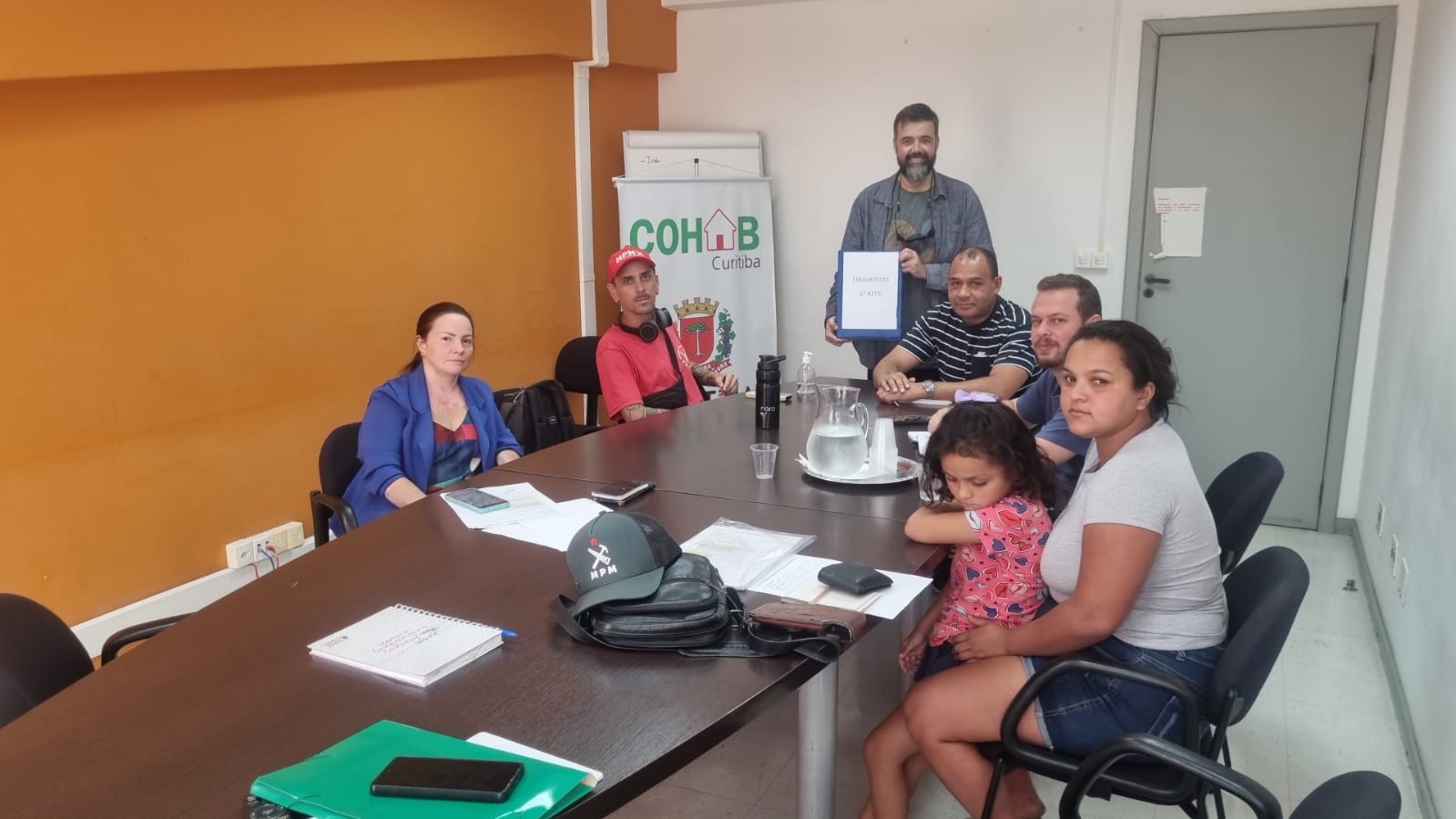 MPM se reúne com representantes da prefeitura para tratar sobre ocupação Tiradentes II