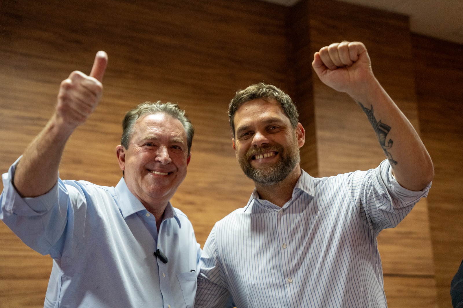 Goura é confirmado como vice na chapa de Luciano Ducci