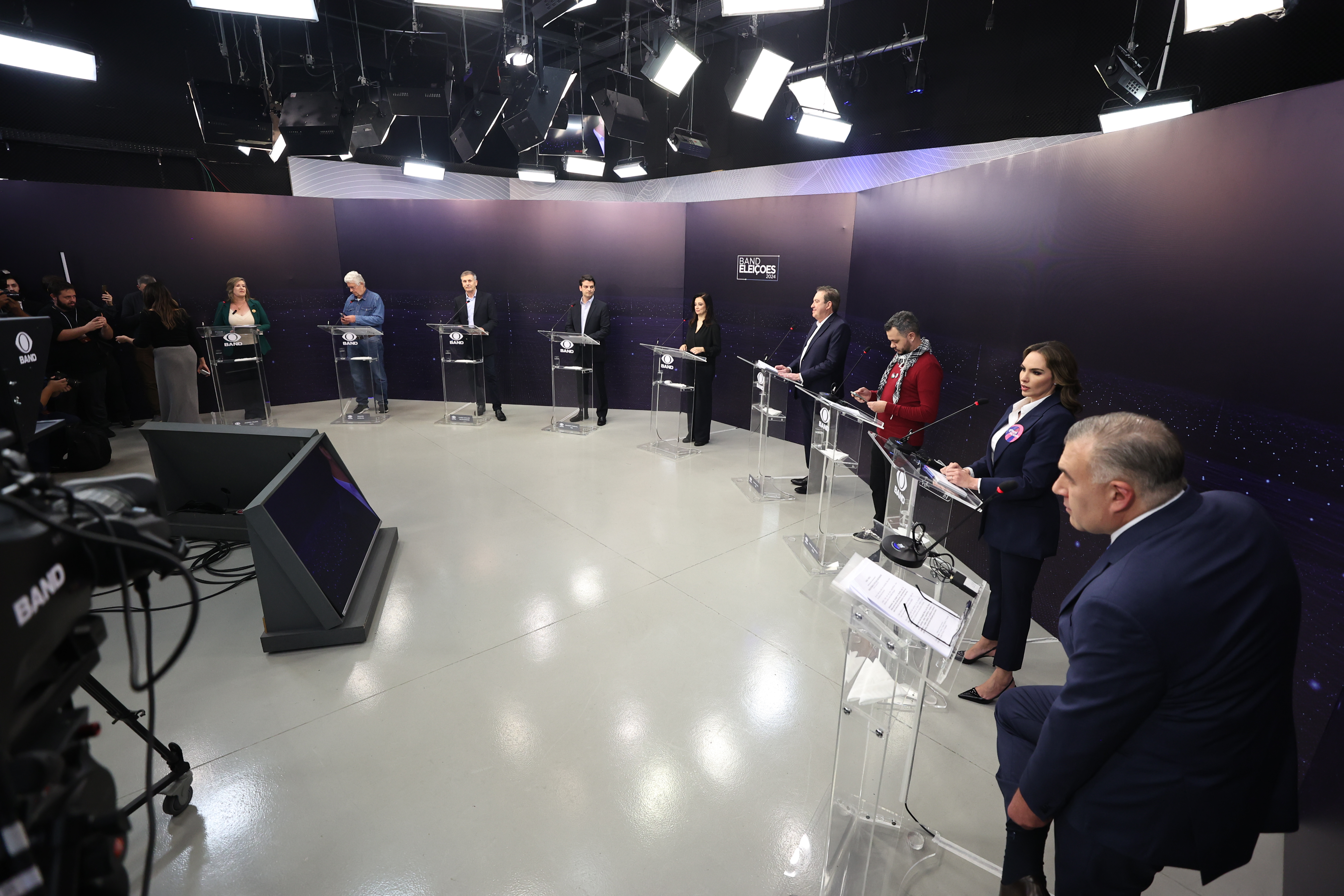 O que o debate da Band nos ensinou sobre cada candidato em Curitiba