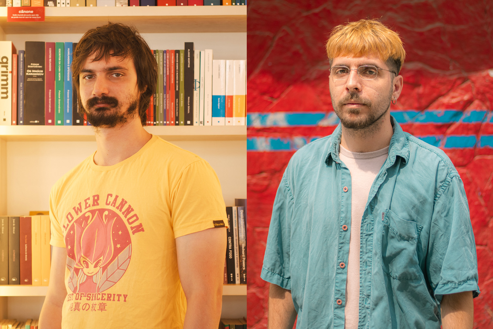 Guilherme Condimoura e Hiago Rizzi lançam livros de poesia pela editora Telaranha