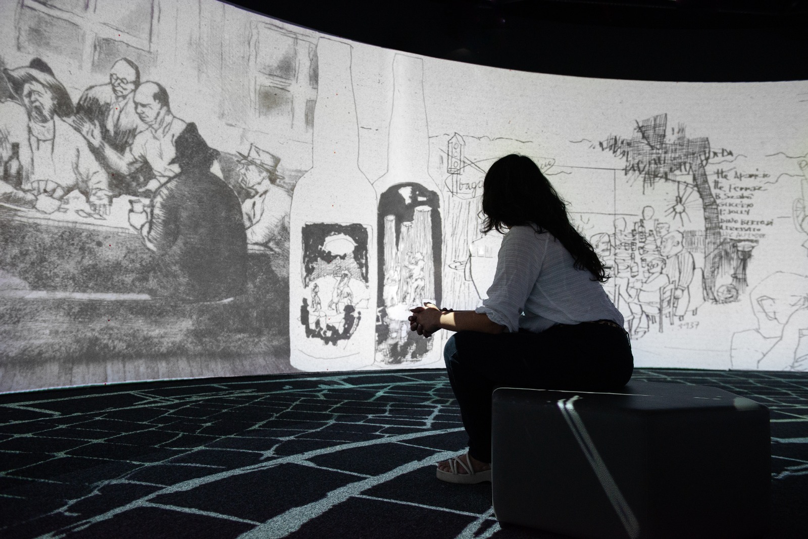 Exposição imersiva "Poty, Poéticas da Vida" segue até este sábado na PUCPR