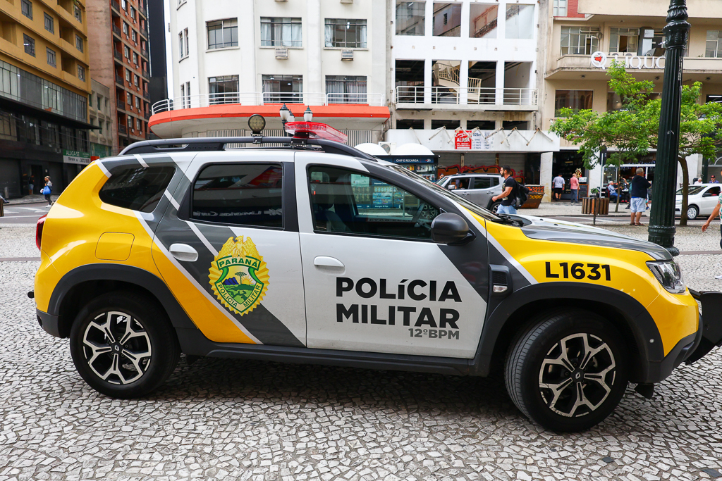 Polícia Militar fará ação de treinamento nas ruas de Curitiba
