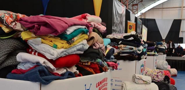 Campanha do agasalho 2023 se concentra em arrecadação de roupas masculinas