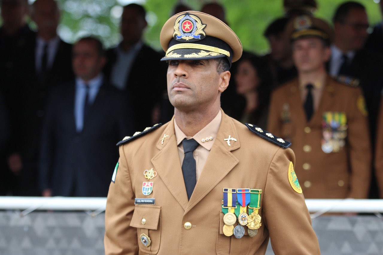 Coronel Teixeira, o primeiro comandante-geral negro da Polícia Militar do Paraná