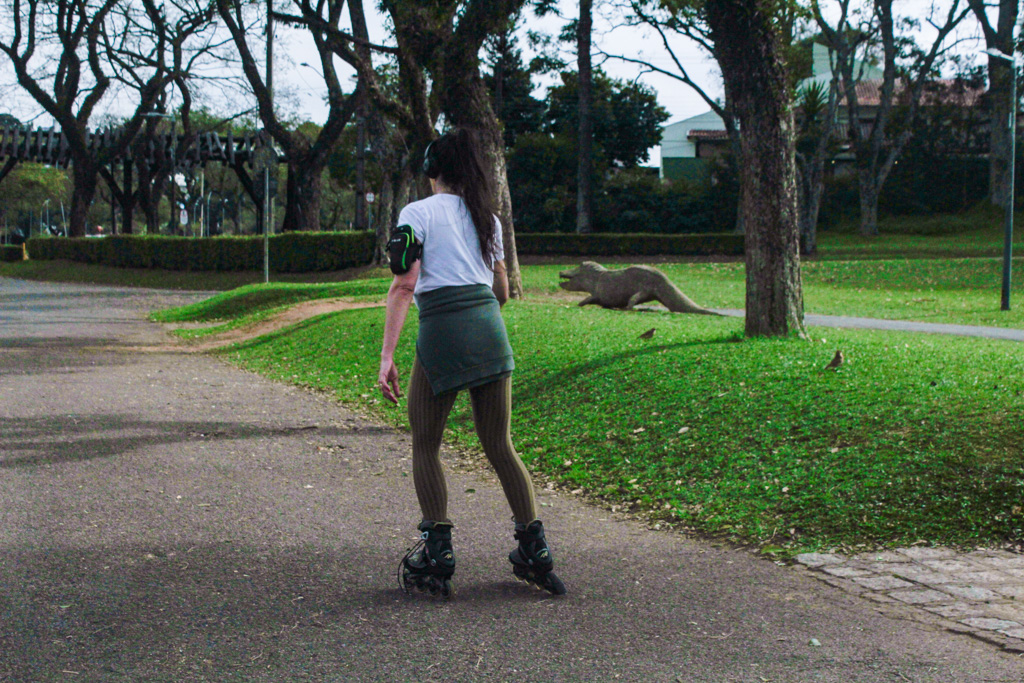 Quem anda de patins em Curitiba tem pelo menos um espaço exclusivo